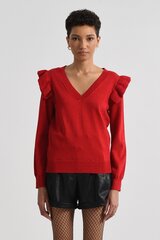 Molly Bracken naiste džemper LA1251ANBLUE*02, punane 3542914533139 hind ja info | Naiste kampsunid | kaup24.ee