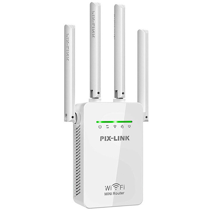 Wi-Fi signaali võimendi 4 antenniga цена и информация | Signaalivõimendid (Range Extender) | kaup24.ee