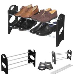 Полка для обуви на 6 пар обуви - Два уровня, простая сборка цена и информация | Полки для обуви, банкетки | kaup24.ee