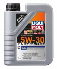 Моторное масло Liqui Moly Special Tec LL 5W-30, 1л цена и информация | Моторные масла | kaup24.ee