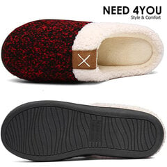 Тапочки женские Need 4You, темно-красные цена и информация | Need 4You Одежда, обувь и аксессуары | kaup24.ee