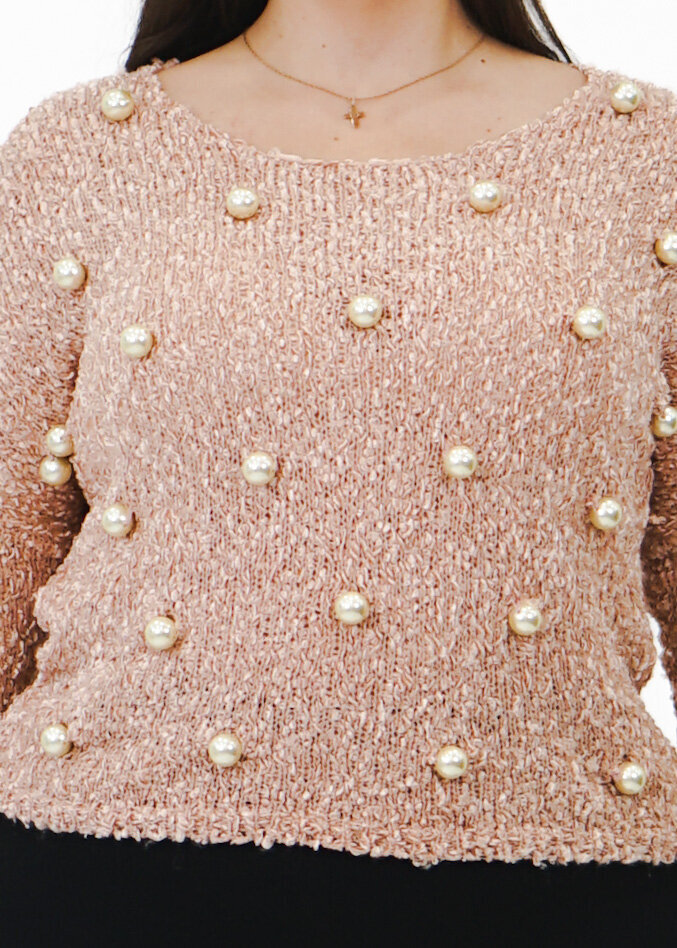 Naiste džemper suurte helmestega hind ja info | Naiste kampsunid | kaup24.ee