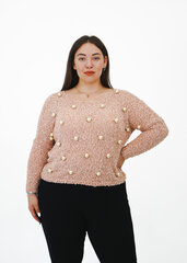 Naiste džemper suurte helmestega hind ja info | Naiste kampsunid | kaup24.ee