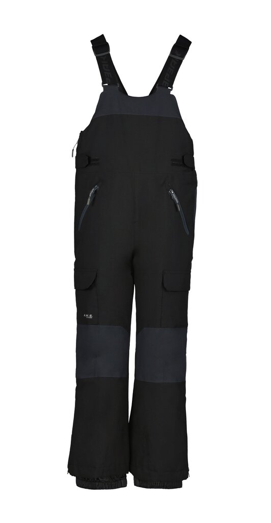 Icepeak laste suusapüksid 80g Lemont 51089-2*990, must 6438522715623 hind ja info | Laste talveriided | kaup24.ee