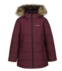 Icepeak laste parka 300g Kemah 50008-2*689, bordoo 6438522626752 цена и информация | Куртки, пальто для девочек | kaup24.ee