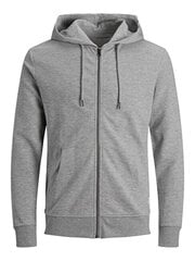 Džemper meestele Jack&Jones Jjebasic 12181901, hall цена и информация | Мужские толстовки | kaup24.ee