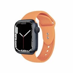 Crong käevõru Apple Watchile 42/44/45mm, oranž цена и информация | Аксессуары для смарт-часов и браслетов | kaup24.ee