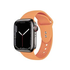 Crong käevõru Apple Watchile 42/44/45mm, oranž цена и информация | Аксессуары для смарт-часов и браслетов | kaup24.ee