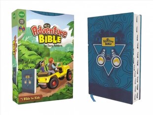 NIrV, Adventure Bible for Early Readers, Leathersoft, Blue, Full Color, Thumb Indexed Tabs hind ja info | Noortekirjandus | kaup24.ee