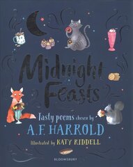Midnight Feasts: Tasty poems chosen by A.F. Harrold hind ja info | Noortekirjandus | kaup24.ee