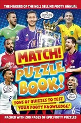 Match! Football Puzzles цена и информация | Книги для подростков и молодежи | kaup24.ee