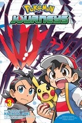 Pokemon Journeys, Vol. 3 цена и информация | Книги для подростков и молодежи | kaup24.ee