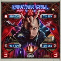 2LP EMINEM Curtain Call 2 (Greatest Hits 2) LP Виниловая пластинка цена и информация | Виниловые пластинки, CD, DVD | kaup24.ee