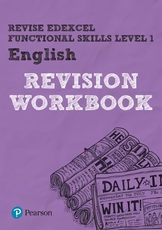 Pearson Revise Edexcel Functional Skills English Level 1 Workbook: for home learning, Level 1 , Workbook цена и информация | Noortekirjandus | kaup24.ee