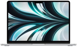 Apple MacBook Air 13" Apple M2 8GB/512GB Silver RUS MLY03RU/A hind ja info | Apple Sülearvutid ja tarvikud | kaup24.ee