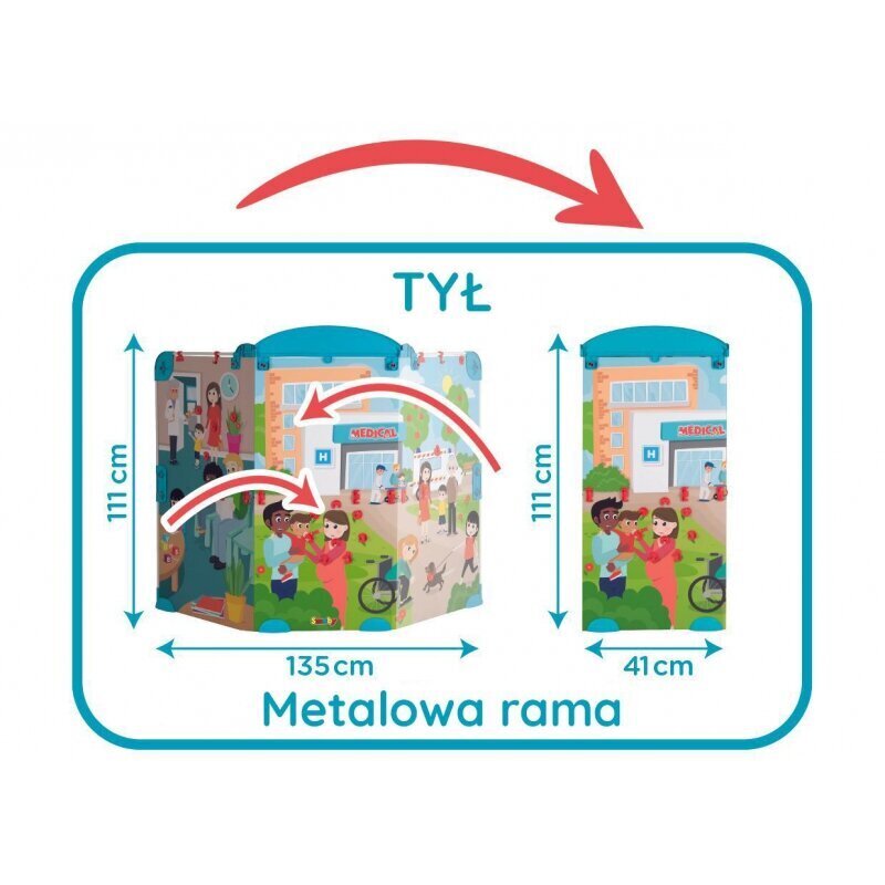 Arsti kabinet Smoby, 65 tarvikut hind ja info | Tüdrukute mänguasjad | kaup24.ee