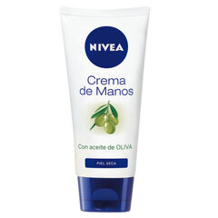 Kätekreem Nivea Oliivõli (100 ml) hind ja info | Kehakreemid, kehaspreid | kaup24.ee