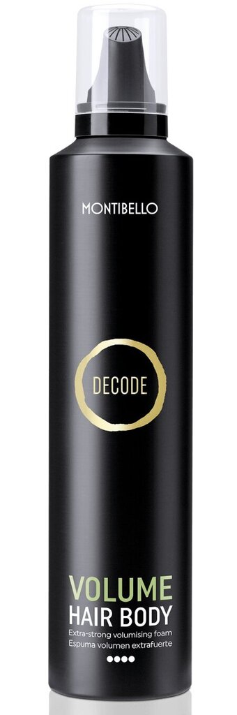 Vaht Decode Volume Hair Body Montibello (300 ml) hind ja info | Viimistlusvahendid juustele | kaup24.ee