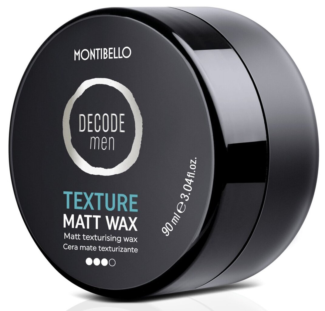 Vaha Decode Texture Matt Montibello DTTW (90 ml) цена и информация | Viimistlusvahendid juustele | kaup24.ee