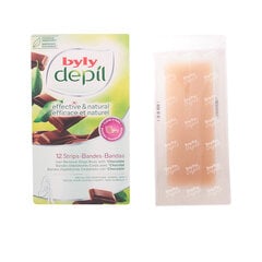 Kehakarvade eemaldusribad Depil chocolate Byly (12 uds) hind ja info | Depileerimisvahendid | kaup24.ee