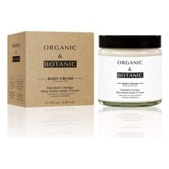 Niisutav kehakreem Organic & Botanic Oranžikaspunane (100 ml) цена и информация | Кремы, лосьоны для тела | kaup24.ee