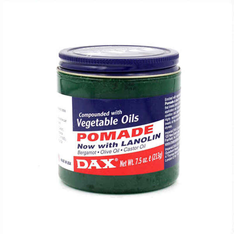 Vaha Vegetable Oils Pomade Dax Cosmetics (213 g) цена и информация | Viimistlusvahendid juustele | kaup24.ee