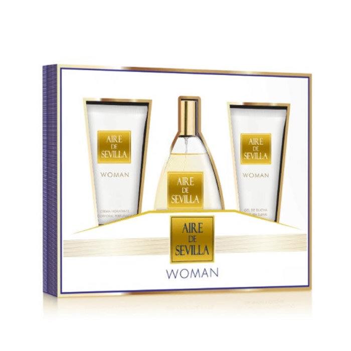 Naiste parfüümi komplekt Woman Aire Sevilla EDT (3 pcs) (3 pcs) цена и информация | Naiste parfüümid | kaup24.ee