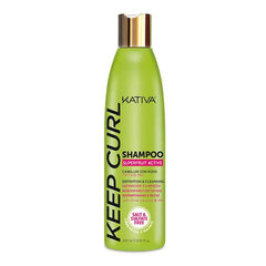 Šampoon Keep Curl Kativa (250 ml) (250 ml) цена и информация | Шампуни | kaup24.ee