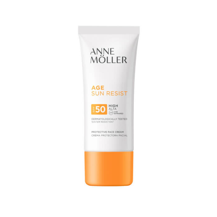 Päikeseblokeerija âge Sun Resist Anne Möller Spf 50 (50 ml) цена и информация | Päikesekreemid | kaup24.ee