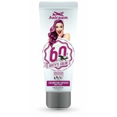 Poolpüsiv värv Hairgum Sixty's Color Fuksiaroosa (60 ml) hind ja info | Juuksevärvid | kaup24.ee