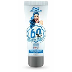 Poolpüsiv värv Hairgum Sixty's Color flash blue (60 ml) цена и информация | Краска для волос | kaup24.ee
