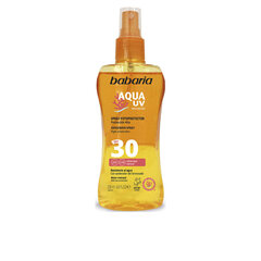 Keha Päikesekaitse Sprei Babaria Solar Aqua UV SPF 30 (200 ml) hind ja info | Päikesekreemid | kaup24.ee