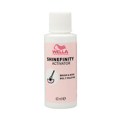 Активирующая жидкость Wella Shinefinity, 60 мл цена и информация | Краска для волос | kaup24.ee