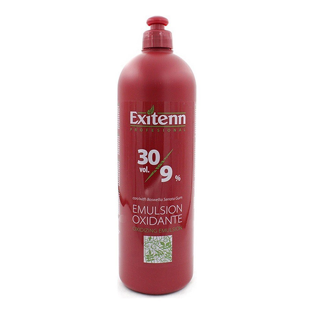 Juuste oksüdeerija Emulsion Exitenn 30 Vol 9 % (1000 ml) цена и информация | Juuksevärvid | kaup24.ee
