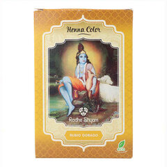 Полуперманентная краска для волос Henna Radhe Shyam Golden light, 100 г цена и информация | Краска для волос | kaup24.ee