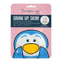 Маска для лица The Crème Shop Drink Up, Skin! Penguin цена и информация | Маски для лица, патчи для глаз | kaup24.ee