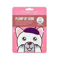 Näomask The Crème Shop Plump Up French Bulldog (25 g) цена и информация | Маски для лица, патчи для глаз | kaup24.ee