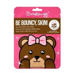 Маска для лица The Crème Shop Be Bouncy, Skin! Bear цена и информация | Маски для лица, патчи для глаз | kaup24.ee