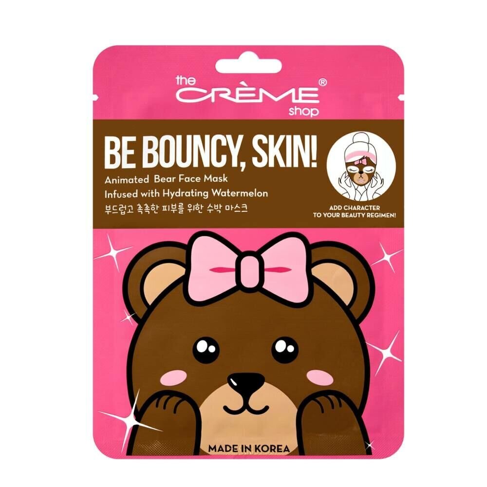 Näomask The Crème Shop Be Bouncy, Skin! Bear (25 g) hind ja info | Näomaskid, silmamaskid | kaup24.ee