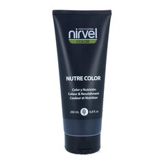 Ajutine värv Nutre Color Nirvel Must (200 ml) цена и информация | Краска для волос | kaup24.ee