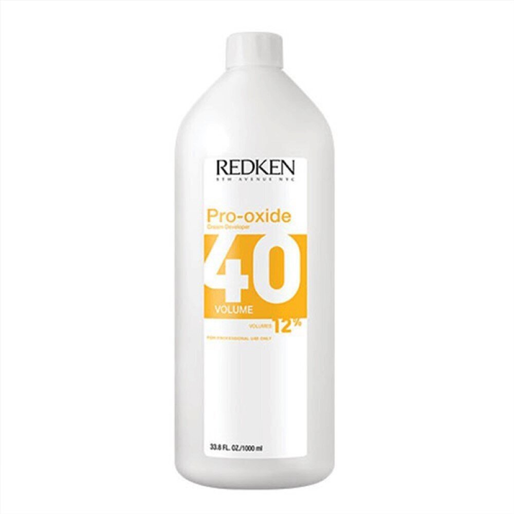 Juuste oksüdeerija Redken Pro-Oxide 40 vol 12 % (1000 ml) hind ja info | Juuksevärvid | kaup24.ee