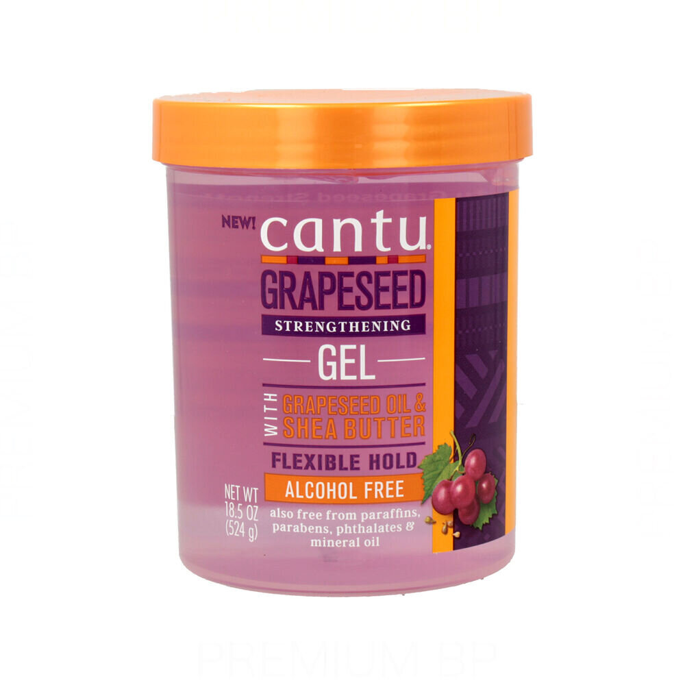 Stiliseerimisgeel Cantu Grapessed Strengthening (524 ml) hind ja info | Viimistlusvahendid juustele | kaup24.ee