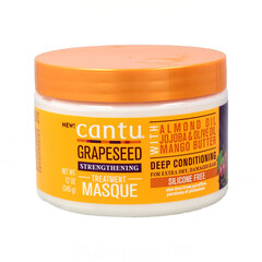 Капиллярная маска Cantu Grapessed Strengthening (340 g) цена и информация | Маски, масла, сыворотки | kaup24.ee
