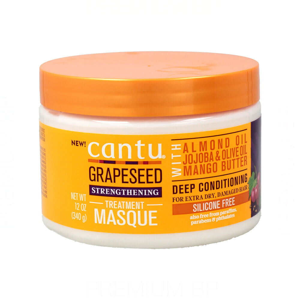 Juuksemask Cantu Grapessed Strengthening (340 g) hind ja info | Maskid, õlid, seerumid | kaup24.ee