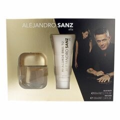 Naiste parfüümi komplekt Alejandro Sanz Mi acorde eres tú (2 pcs) цена и информация | Женские духи | kaup24.ee