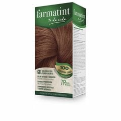 Краска для волос Farmatint 7r-Rubio Cobrizo цена и информация | Краска для волос | kaup24.ee