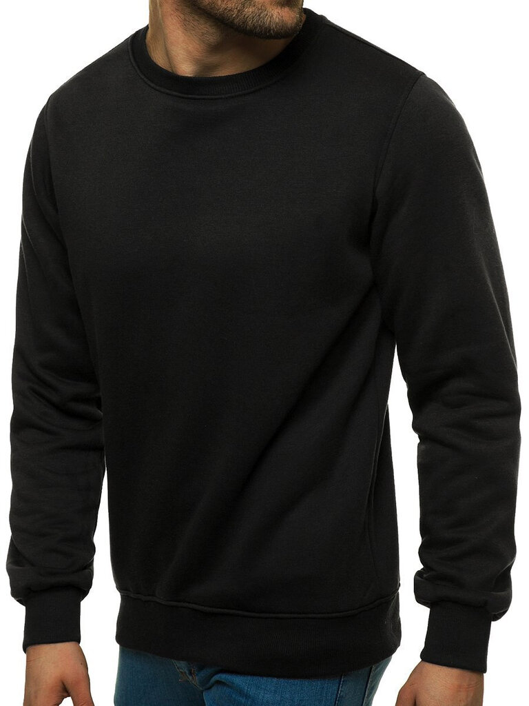 J.Style Džemprid Fleece Black 68B2001-3 68B2001-3/XL hind ja info | Meeste pusad | kaup24.ee