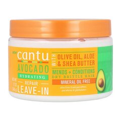 Stiliseerimiskreem Cantu Avocado Hydrating Repair (340 g) hind ja info | Viimistlusvahendid juustele | kaup24.ee