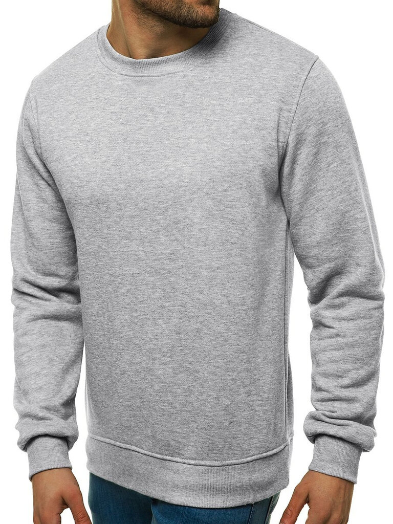 J.Style Džemprid Fleece Light Grey 68B2001-2 68B2001-2/XL цена и информация | Meeste pusad | kaup24.ee