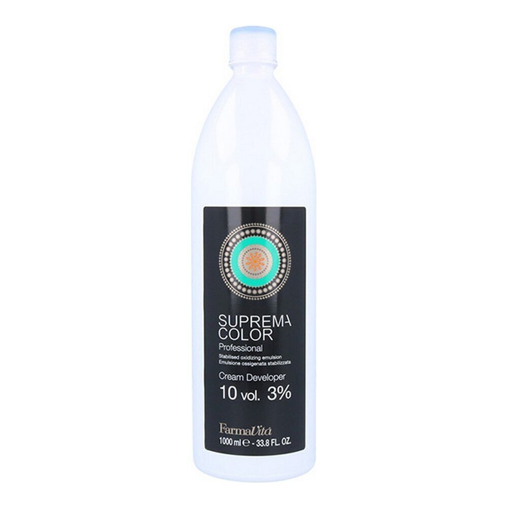 Juuste oksüdeerija Suprema Color Farmavita 10 Vol 3 % (1000 ml) hind ja info | Juuksevärvid | kaup24.ee